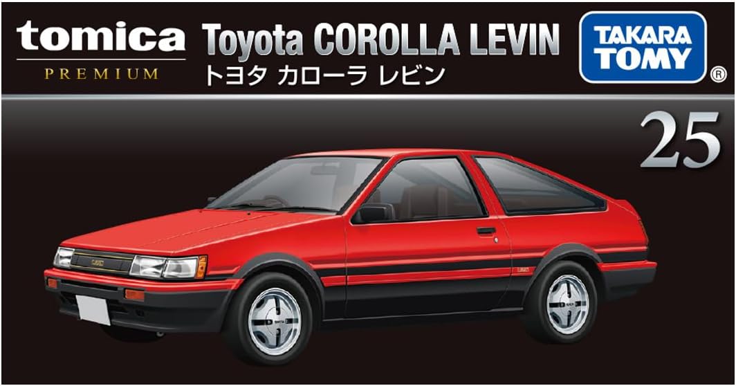 Tomica Premium Toyota Corolla Levin AE86