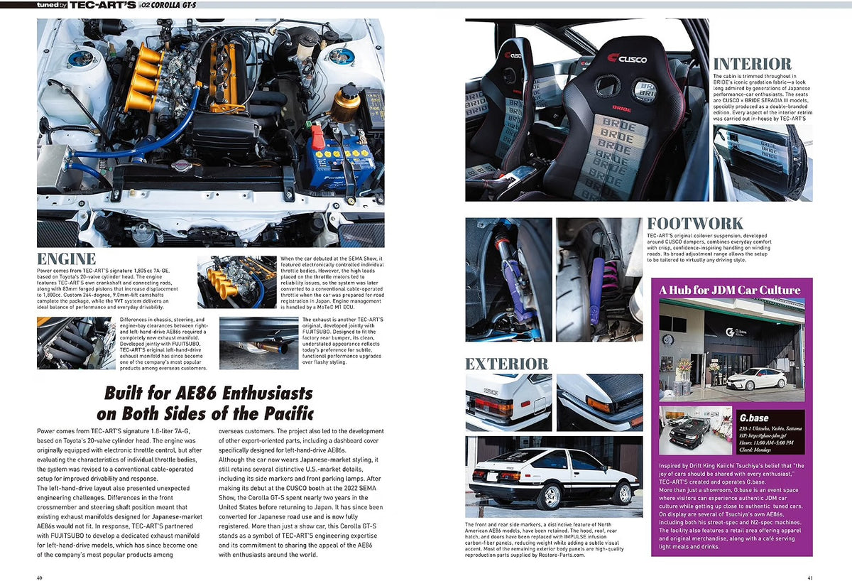 JDM Tuning Option Magazine "AE86"