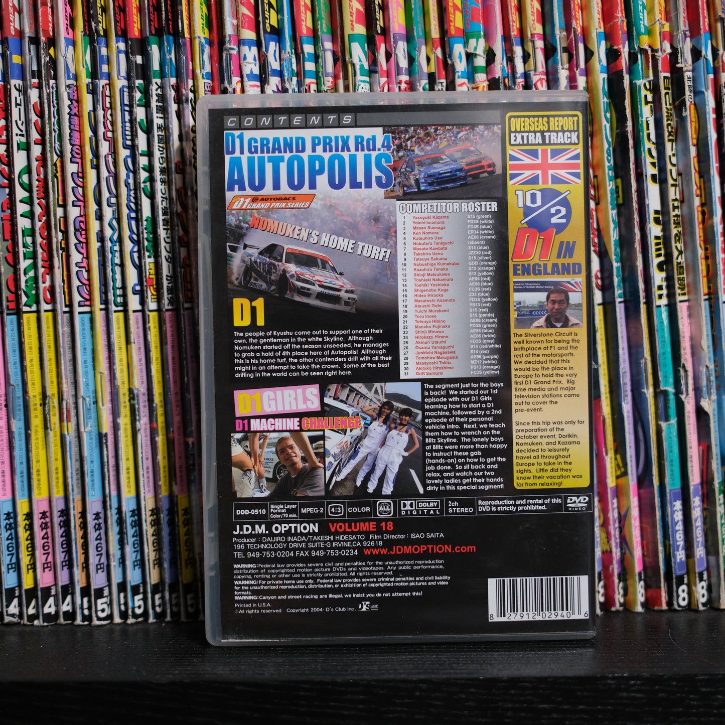 JDM Option International DVD Volume 18