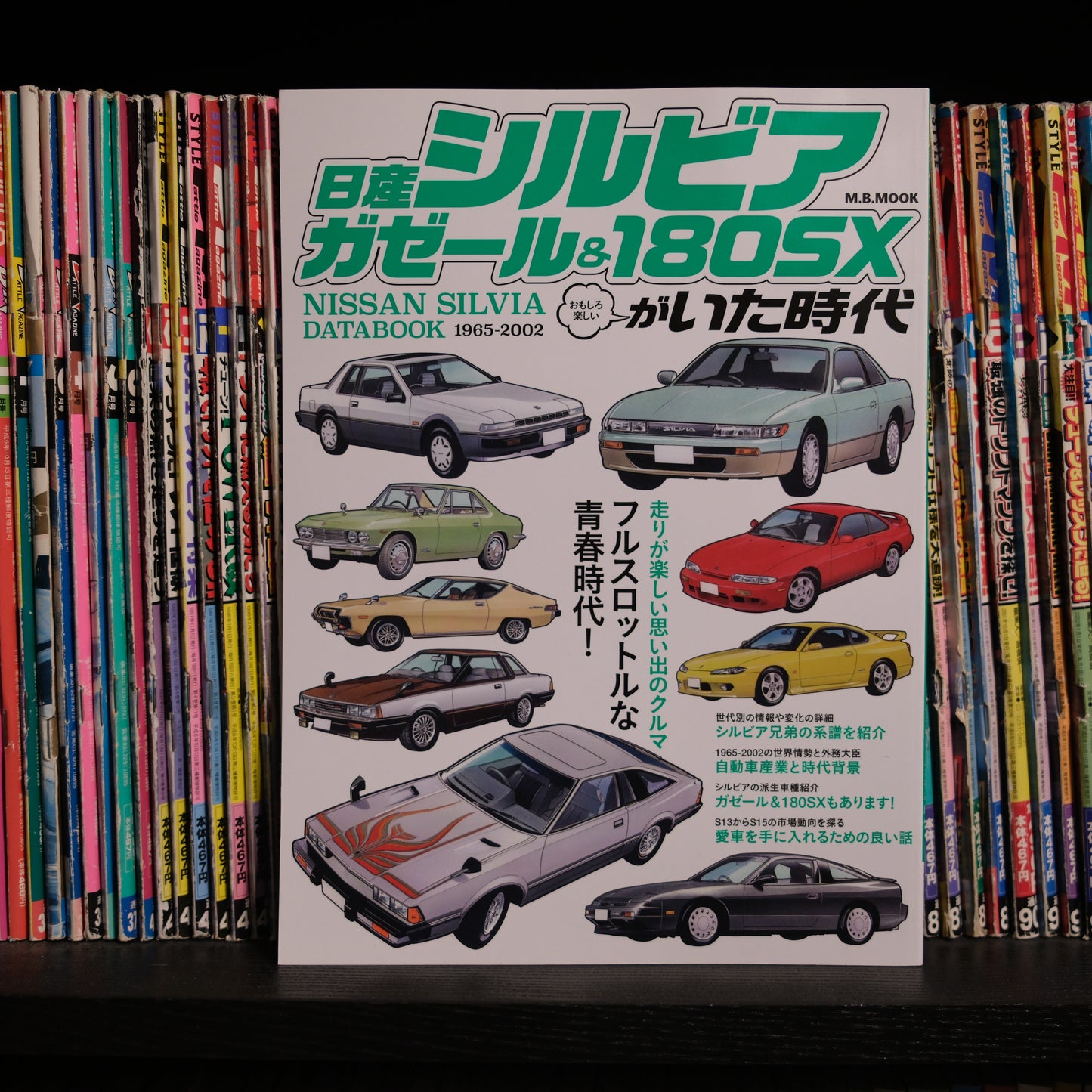 The Era of Nissan Silvia/Gazelle & 180X Databook