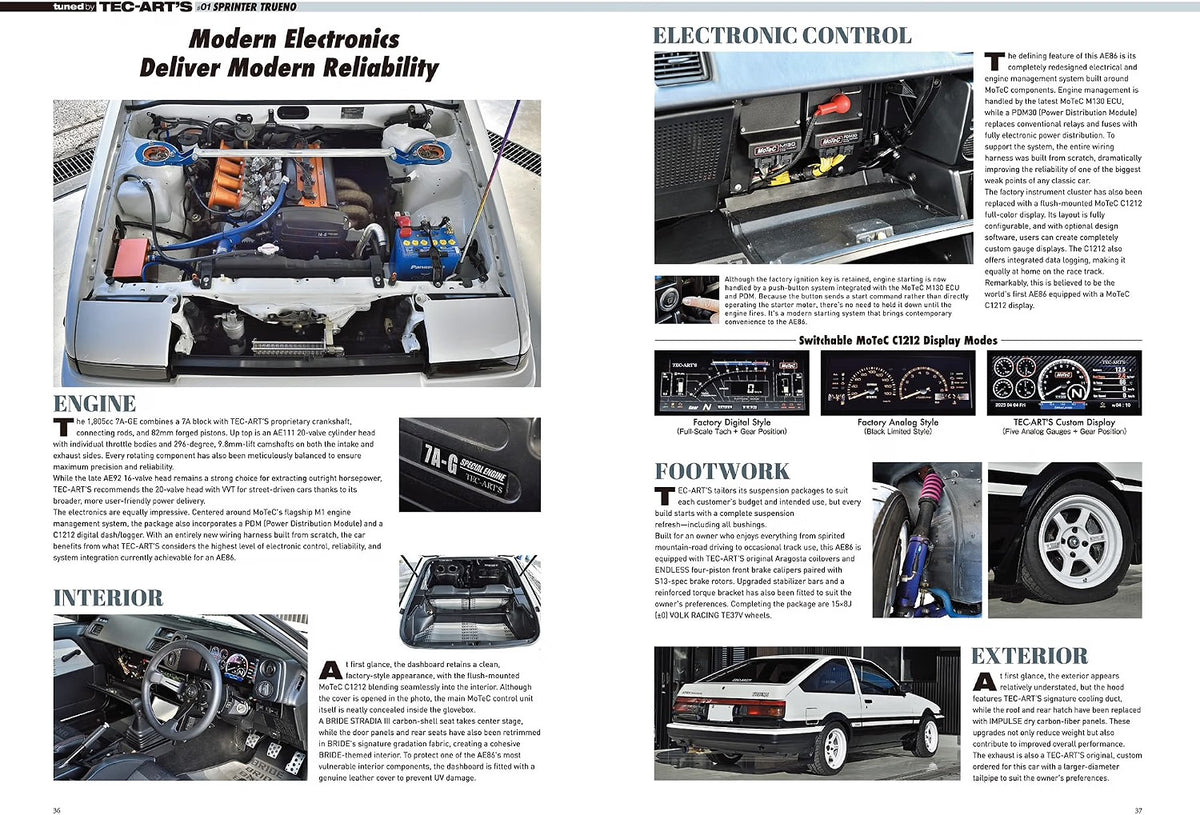 JDM Tuning Option Magazine "AE86"